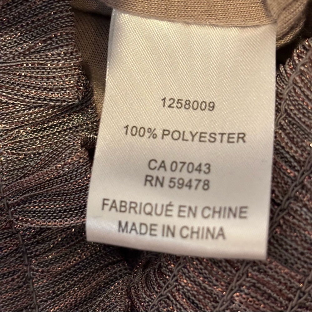 Joie Metallic Pullover Blouse, Size Medium - Picture 11 of 13